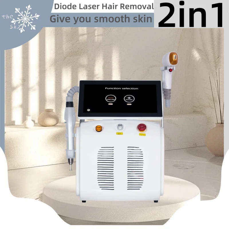 

2024 Portable Permanent Ice Titanium laser Body Hair Removal Machine Professional Diode 808 755 Alexander Equipment 4 Waves IPL