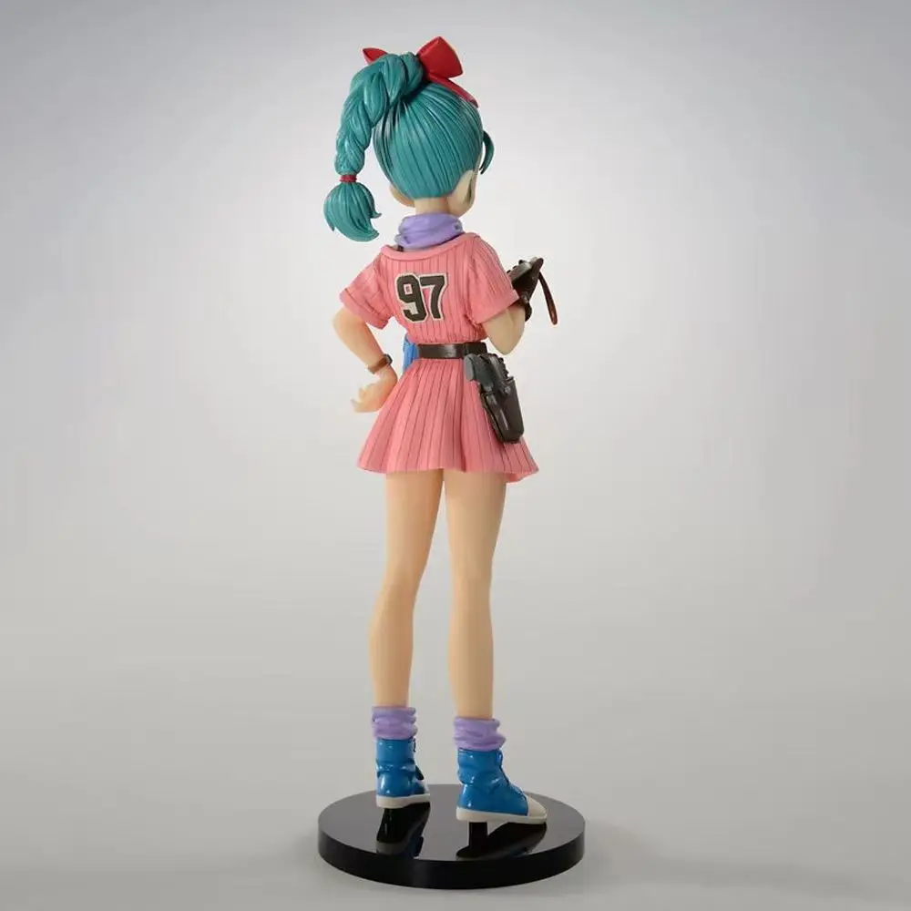 15cm Dragon Ball Figures Childhood Bulma Action Figurine Pvc Statue Model Doll Collectible Room Decoration Gifts view 2