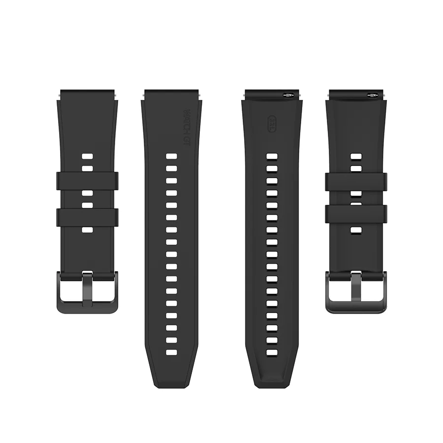 22mm 20mm Silicone Strap For Samsung Watch 5/4/3/Pro Huawei Watch 3/GT3/Pro Original Sports bracelet band Amazfit GTR/GTS Correa