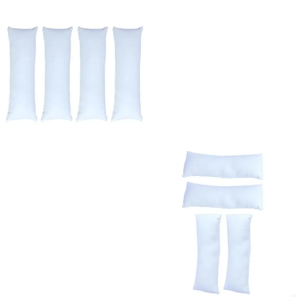 

4Pcs Long Linen Watch Storage Pillows Cushion for Jewelry Presentation