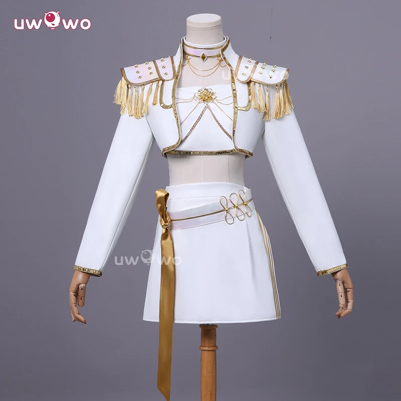 

UWOWO Mira Cosplay Collab Series: Kpop Huntrix Mira White Performance Cosplay Costume XS-3XL Halloween Costume