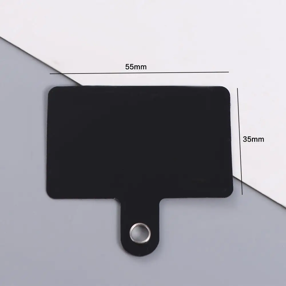 Anti-lost Phone Tether Patch Ultra-thin Safety Cellphone Strap Gasket Stainless Steel Universal Phone Lanyard Straps Patch