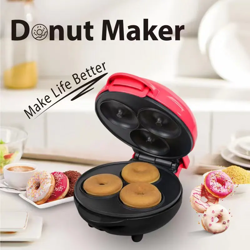 Mini Donut Making Machine, Children's Breakfast Machine, Non Stick Surface, Fast Snack Making, Dessert Making, Household Applian