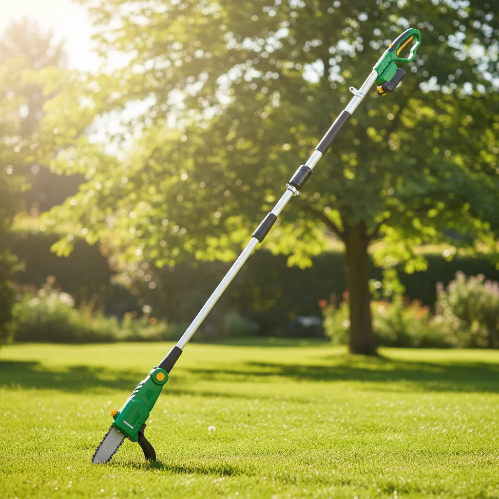 8 Inch Cordless Electric Hack Pole Saw Battery Powered Long Distance Tree Trimmer Chainsaw for DIY industrial use