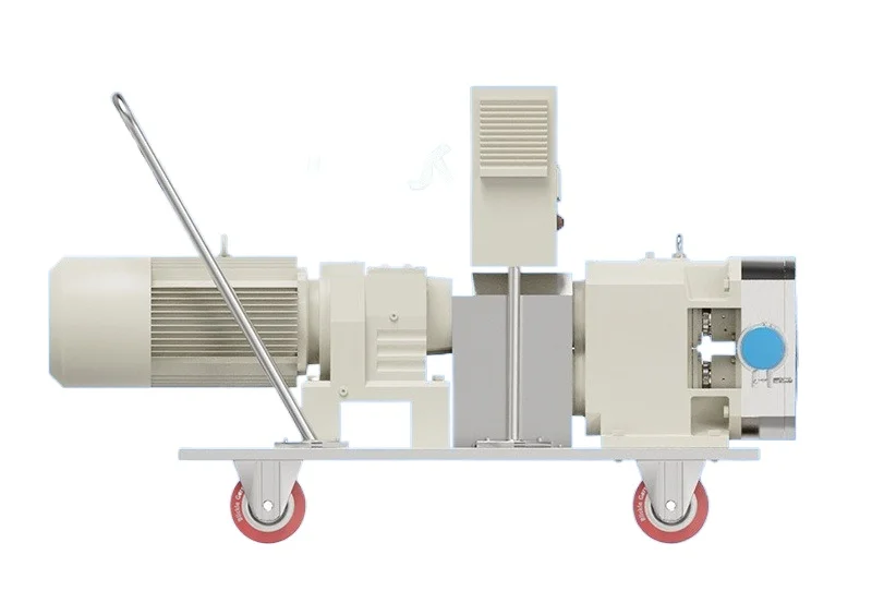 Mobile variable frequency rotor pump