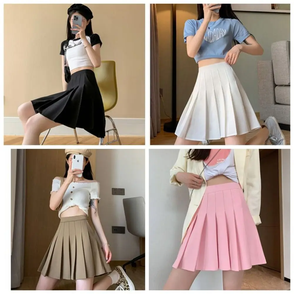 

High Waisted Mini Skirt Skirt with Shorts Underneath Women Golf Skirt Skater Skirt Athletic Tennis Skirt Lining Shorts