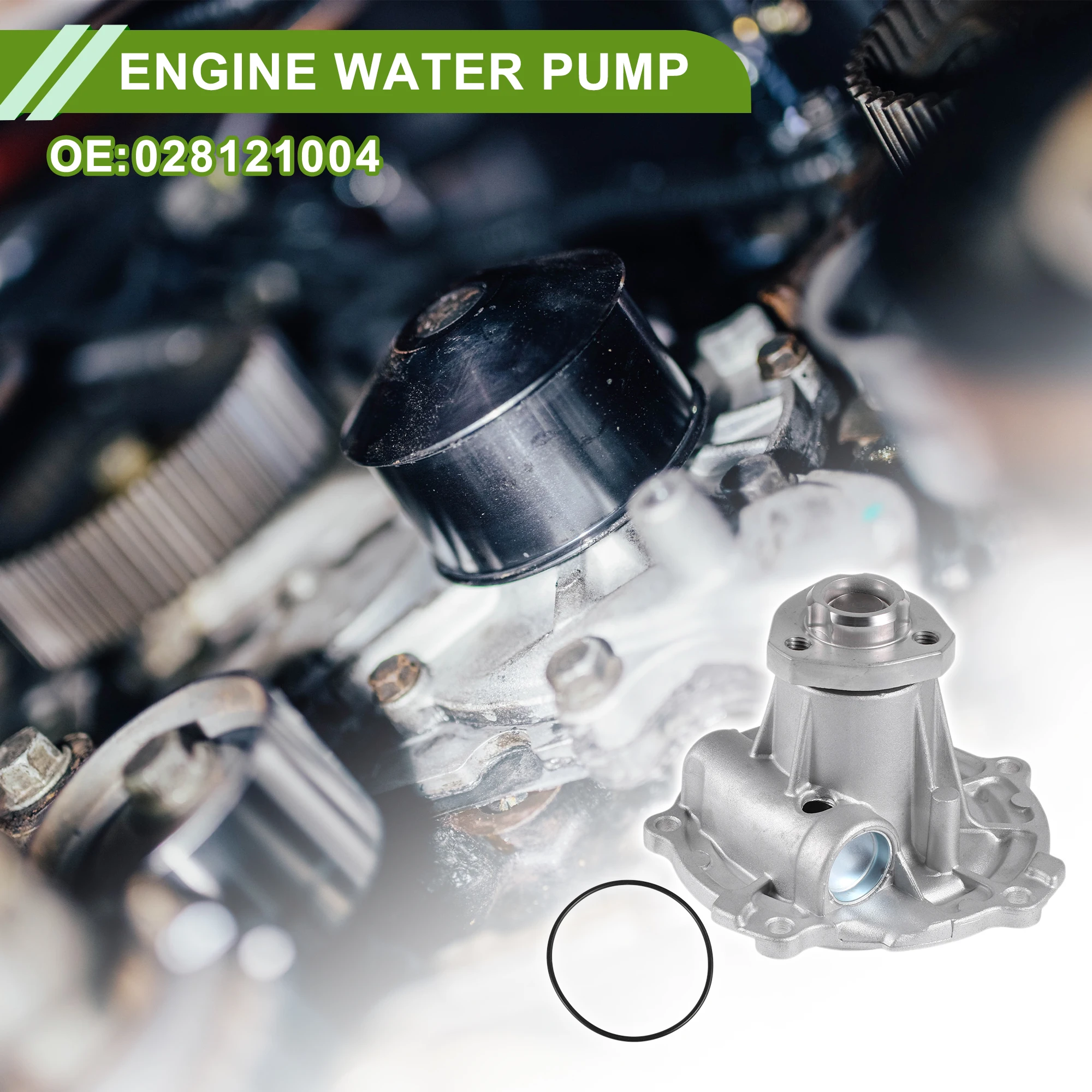 

UXCELL Engine Water Pump for Audi A6 1997-2005 No.028121004 Cooling Water Pump