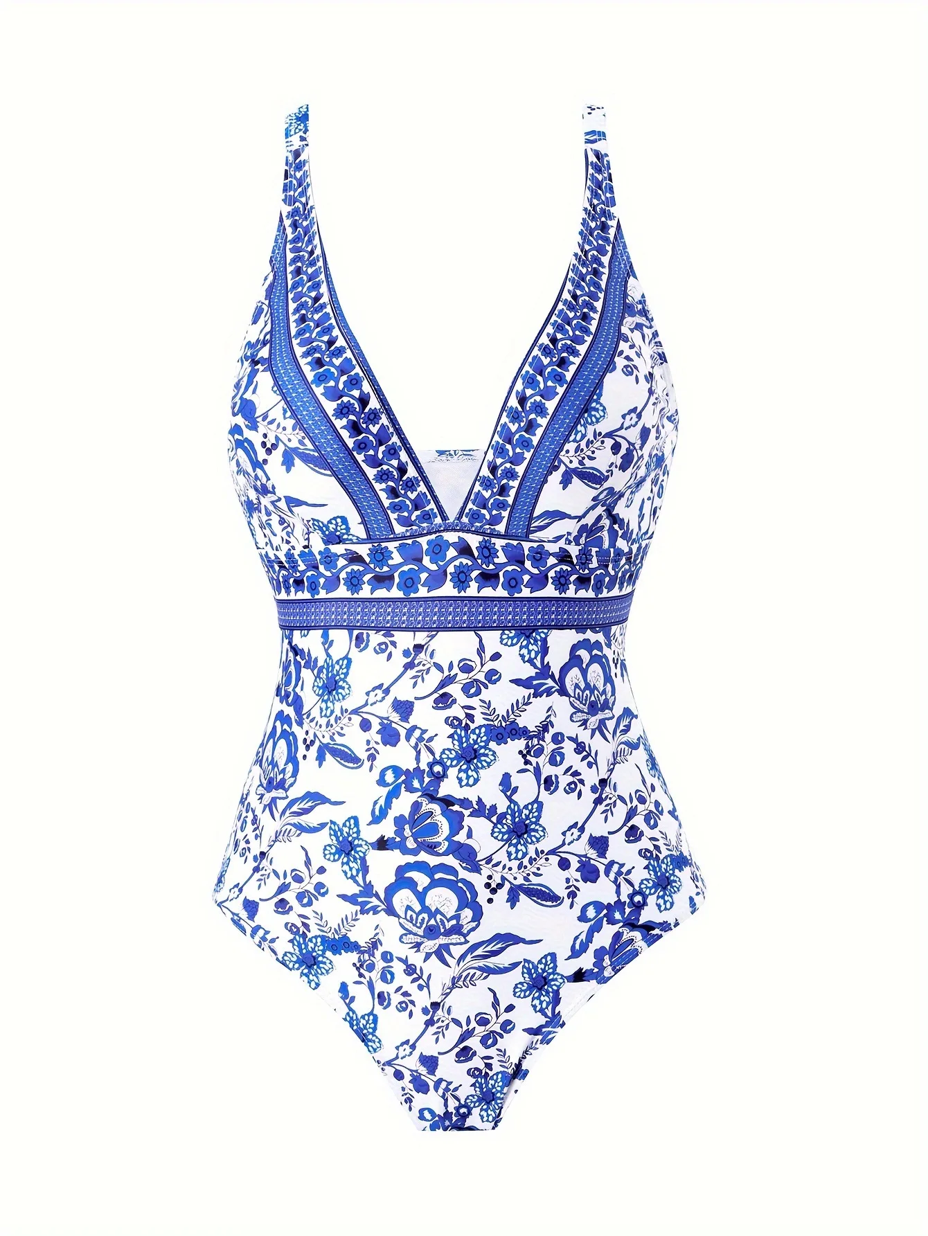 Women's Conservative Bikini One-Piece Swimsuit 2025 Sexy Beach Gathering Set with Wrapped Skirt Belly Covering Design