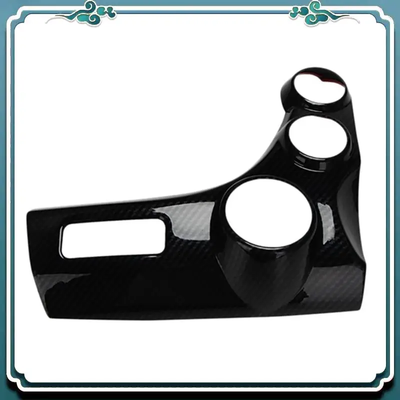 

ABTU-Carbon Fiber Interior Console Air Condition A/C Switch Buttons Control Knob Cover Trim For Honda FIT 2008-2013 RHD Parts