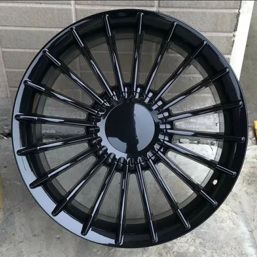 Aluminum Alloy Wheels Rims with 14,15,16,171,18,19,20 Inch ,Classical Style  5x120 Black Fit for Auto Cars Hoops Rims 4PCS