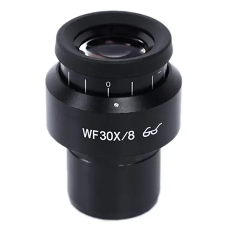 One Piece 30x Wide Field 30mm Mounting Size High Eye Point Zoom Eyepiece for Stereo Microscope Tools TYE Microscopio