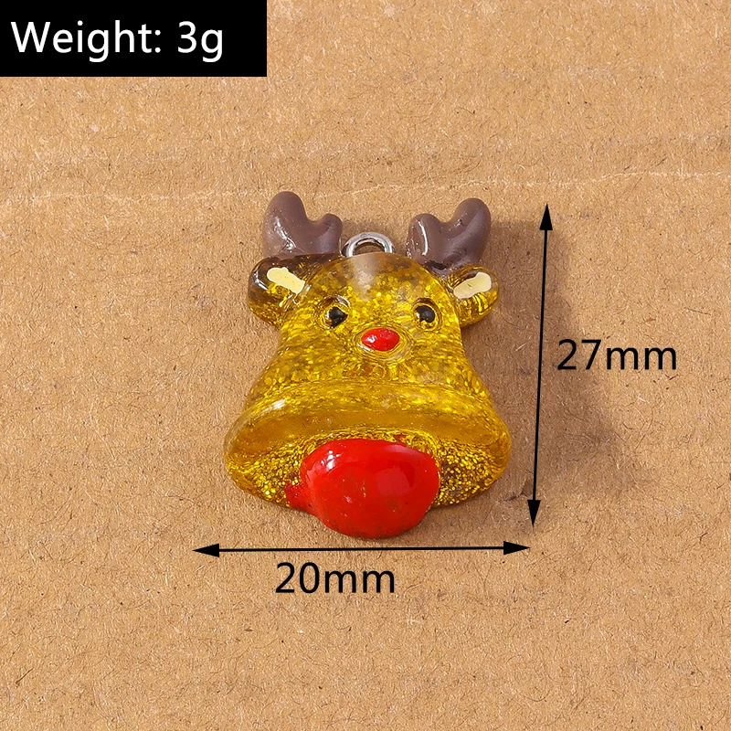 10 Stück niedlichen Cartoon Meeres lebewesen Meerjungfrau Charms Tintenfisch Anhänger für Schmuck machen Halskette Ohrringe DIY Zubehör liefert – Detail 11