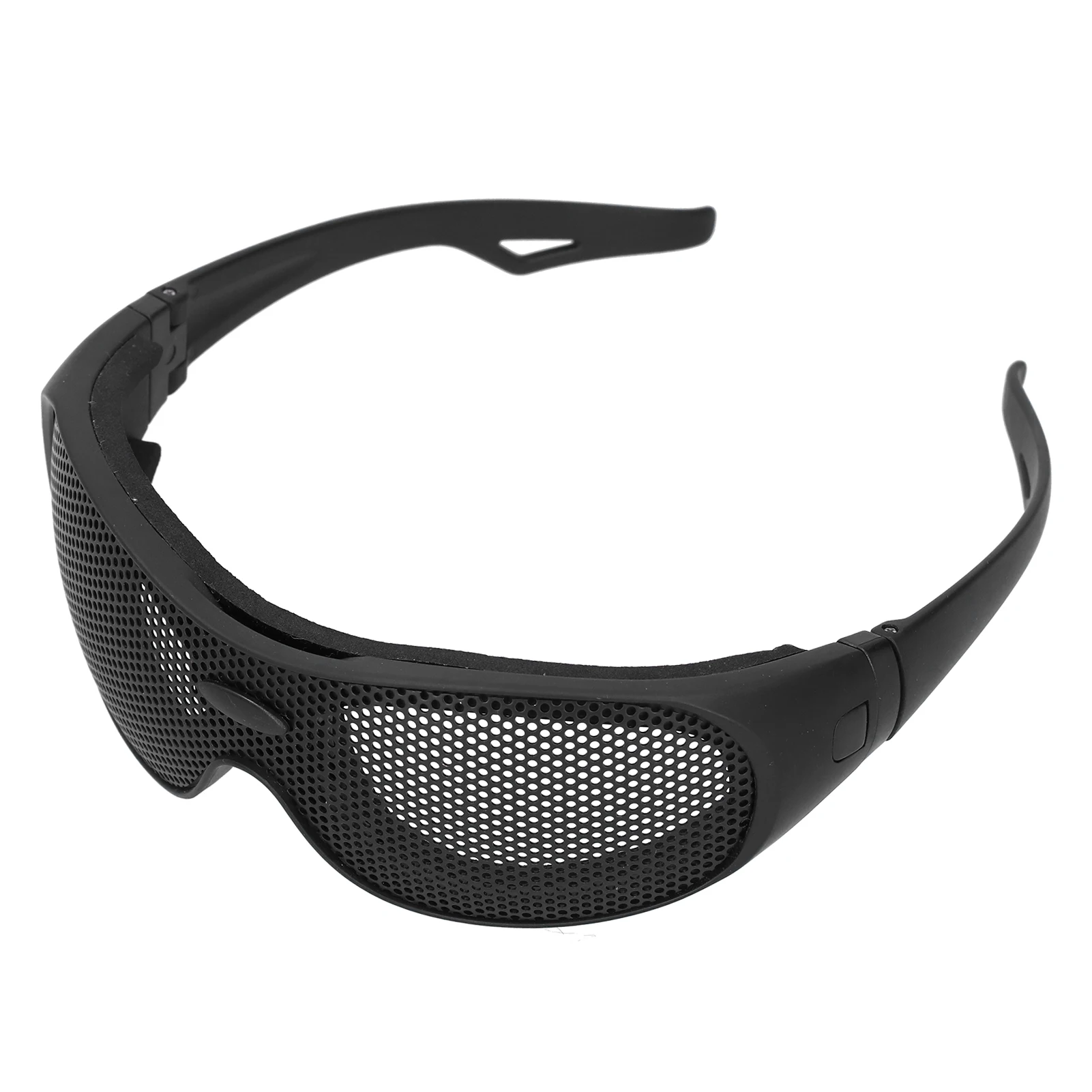 Iron Mesh Pattern Segurança Goggles, UV400 Óculos para fãs militares, CS Outdoor Game, UV400