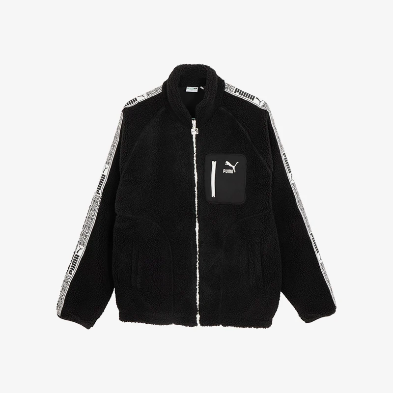 

Оригинальная зимняя новая мужская и женская флисовая повседневная куртка Puma 625196-01