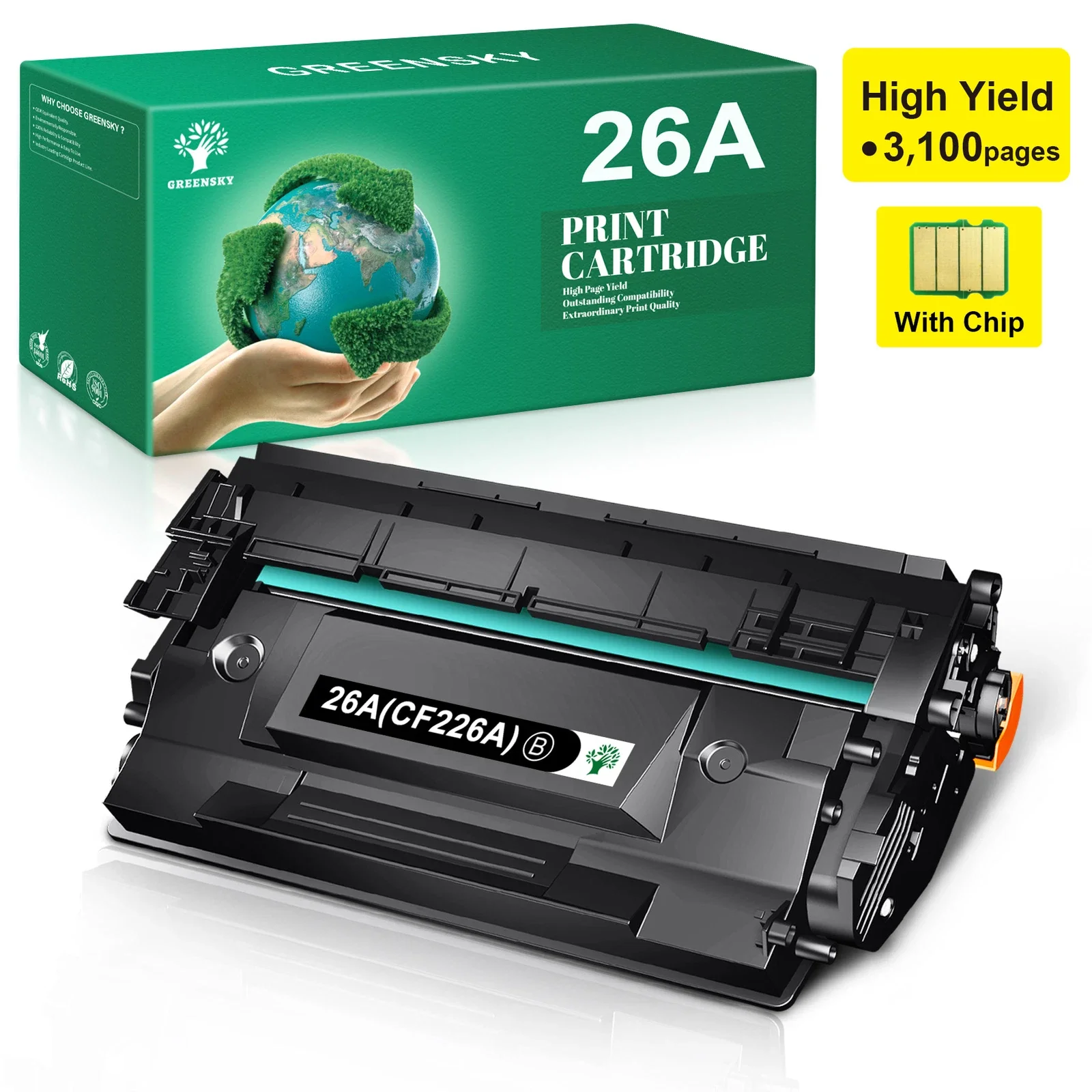 

1PK CF226A Тонер-картридж для МФУ M402n M402d M402dw M426