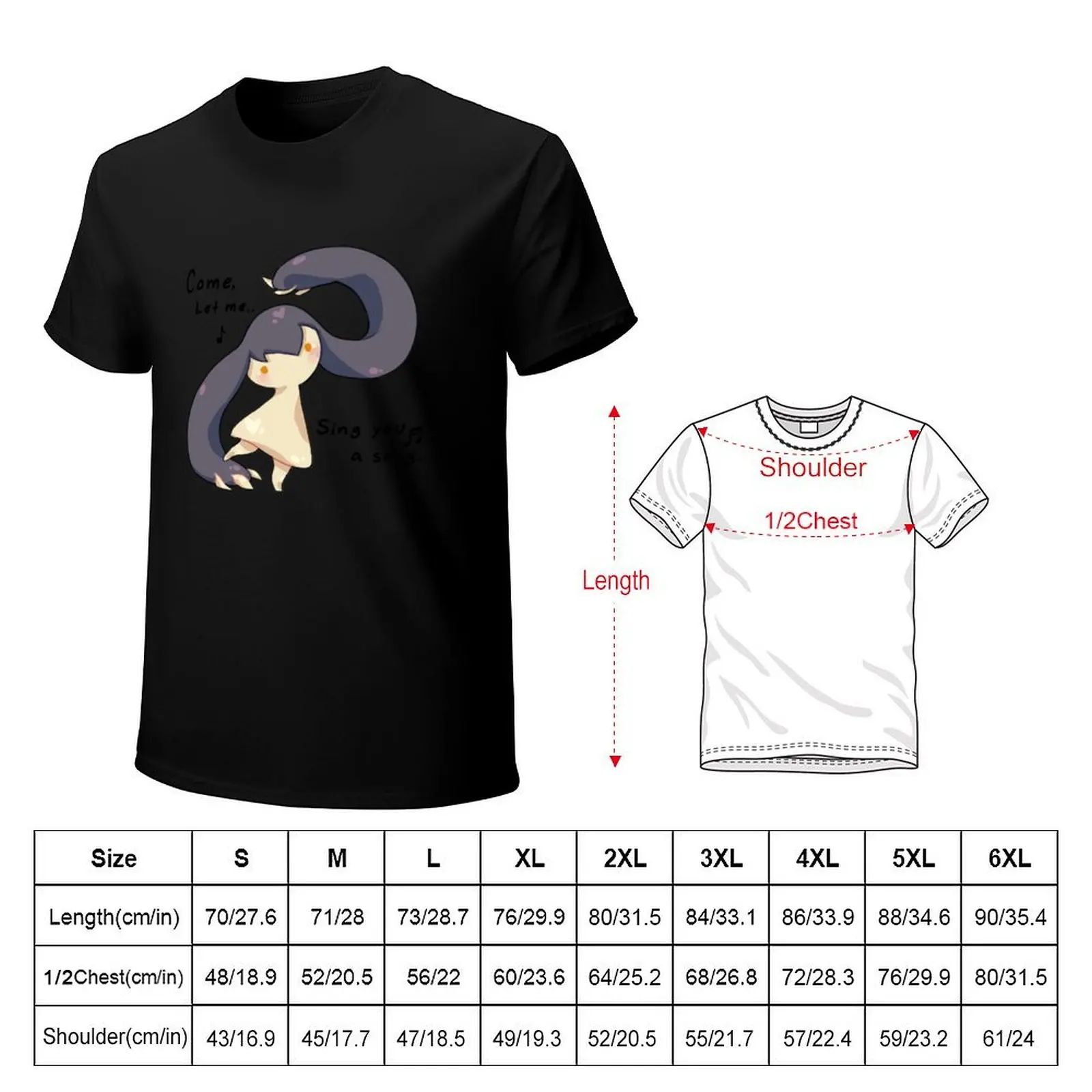 Come, let me sing you a song? T-Shirt shirts graphic tees anime clothes plus size tops summer top slim fit t shirts for men