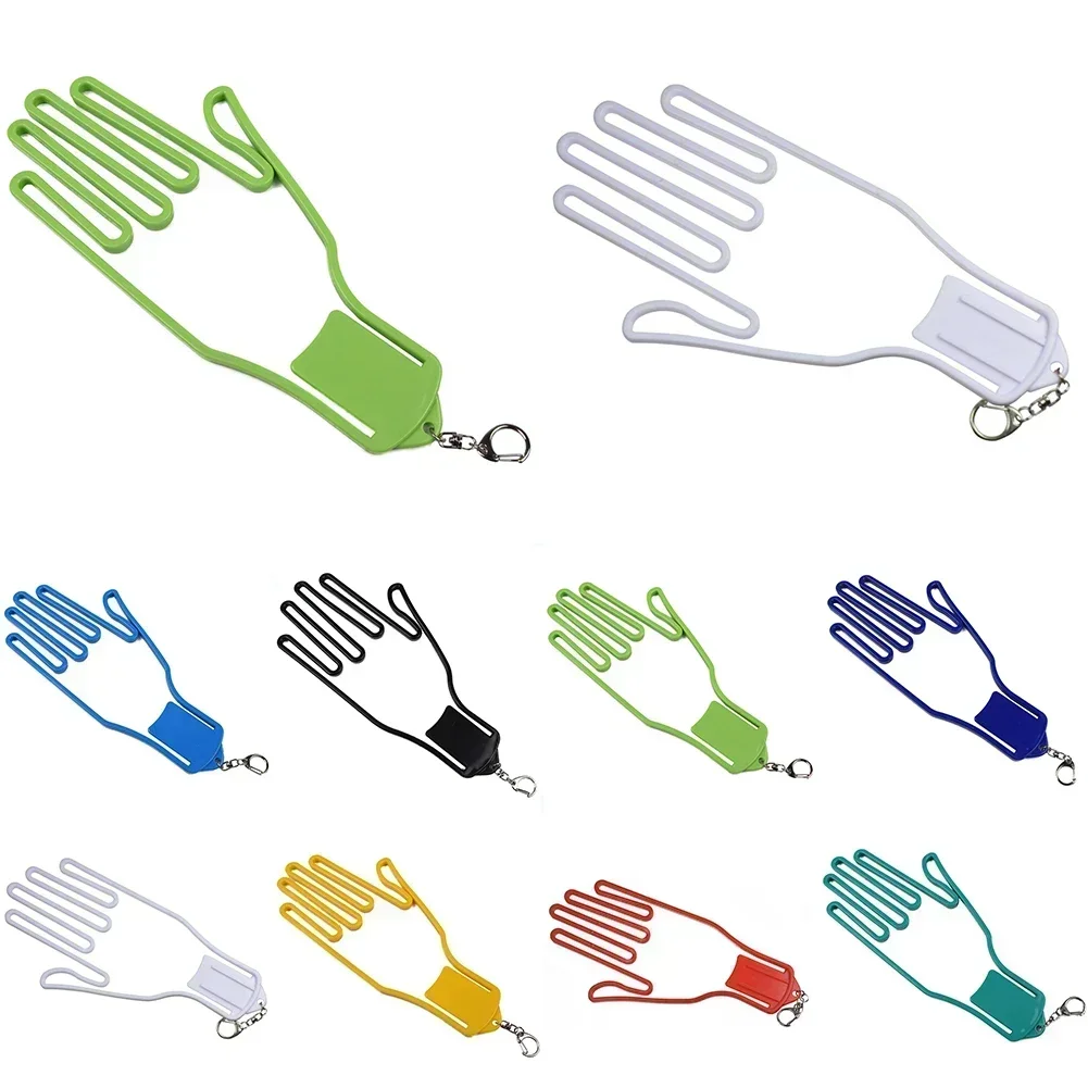 Golf Glove Rack Buckle High Strength Glove Hanger Speed Up Drying Portable Clip Onto Bag ABS 25*11.5cm Golf Accessories