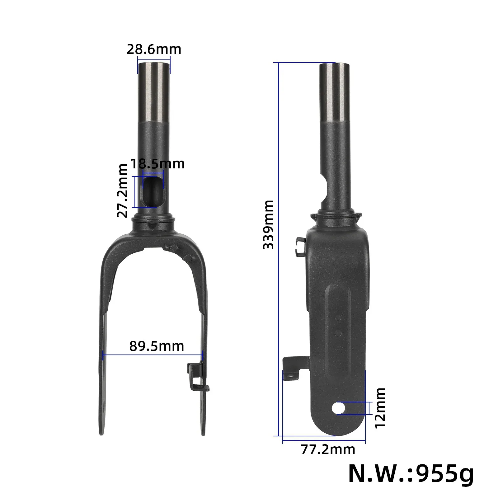 

Front Fork Absorber For Xiaomi 4 Lite 2nd Gen Electric Scooter Damper Wheel Shock Bracket Parts