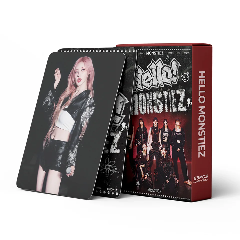 55pcs/set KPOP BABY MONSTER FANCLUB HELLO MONSTIEZ Photo Album