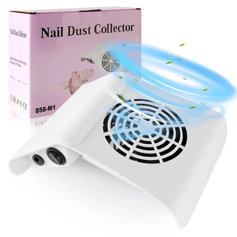 

Nail Vacuum Cleaner Dust Extractor for Nails Low Noise Dust Collector Absorber Manicure Collecting Suction Fan Tools