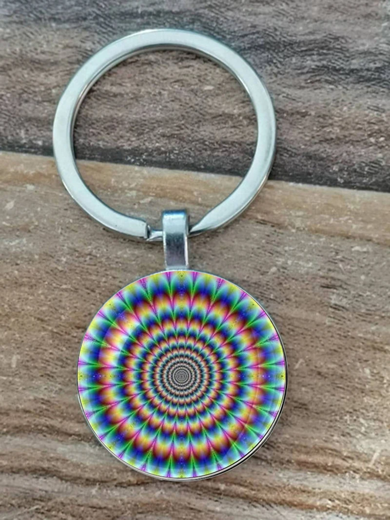 الملونة ثلاثية الأبعاد التنويم المغناطيسي شعاع المفاتيح مع رموز الدوخة مثيرة للاهتمام ، دعم النوم الذاتي ، التنويم المغناطيسي #3