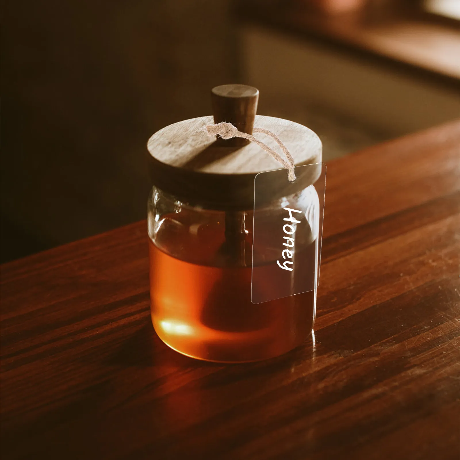 

16Pcs Acrylic Basket Labels Hanging Blank Tags for Kitchen Storage Bin Organizer Pantry Bin Labels Acrylic Basket Label