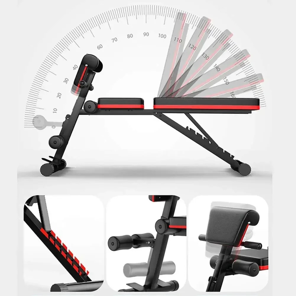 Home Gym Fitness Workout Exercise Adjustable Bench Weight Bench