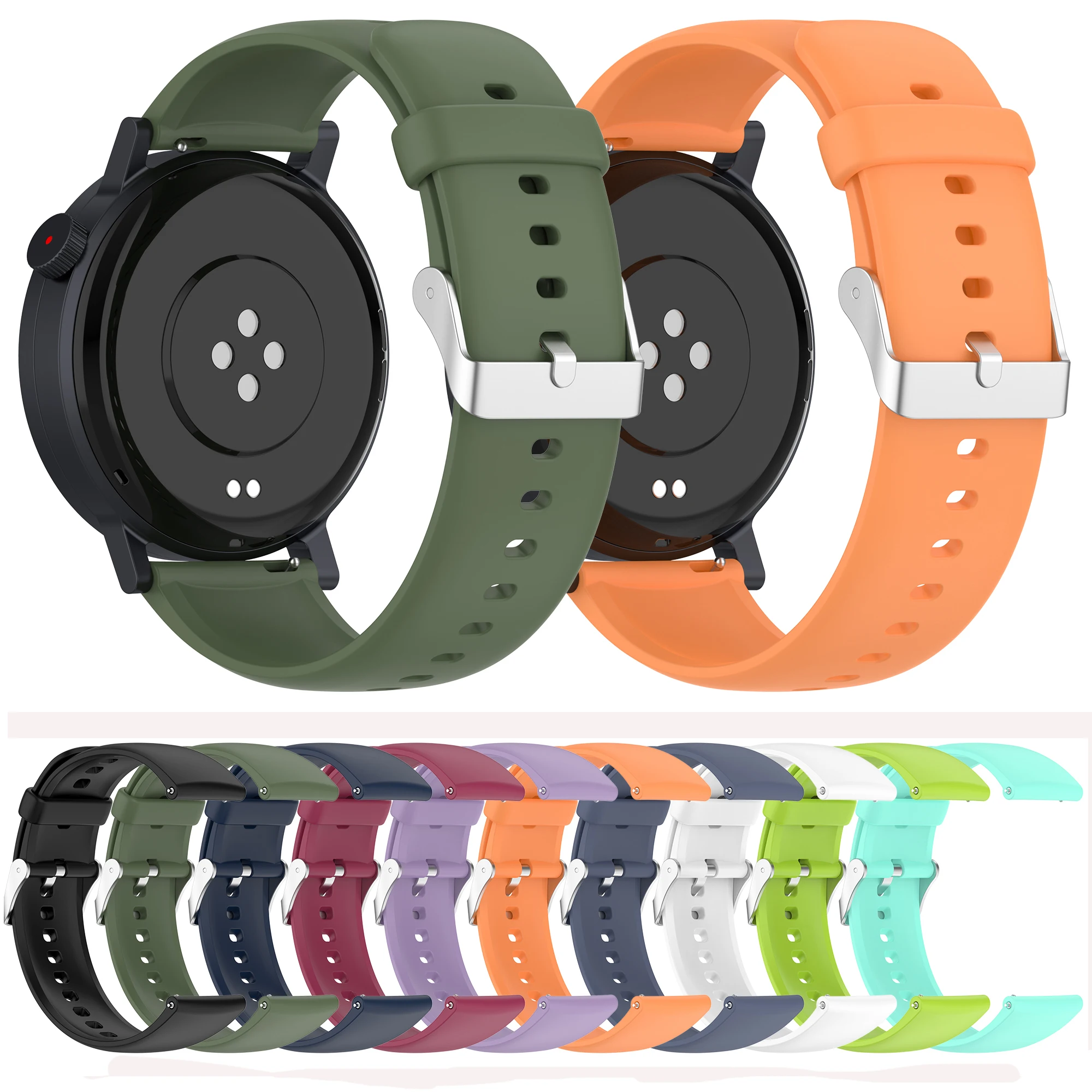 

For CMF Watch Pro Series Strap Sports Silicone Wristband Bracelet For CMF Watch3 Pro/Pro2 /Pro1 Smart Watch Band Accessories