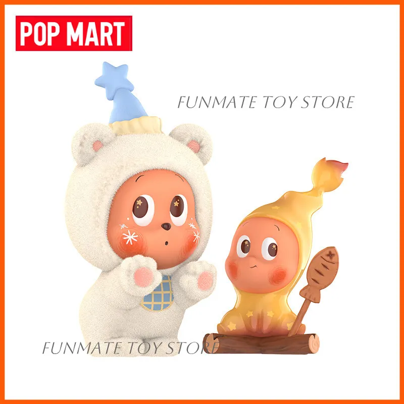 New POP MART Twinkle Twinkle Warmth In Freezing Noon Collectible Figure Hanging Card Decorative Ornament Gift Home Decorations
