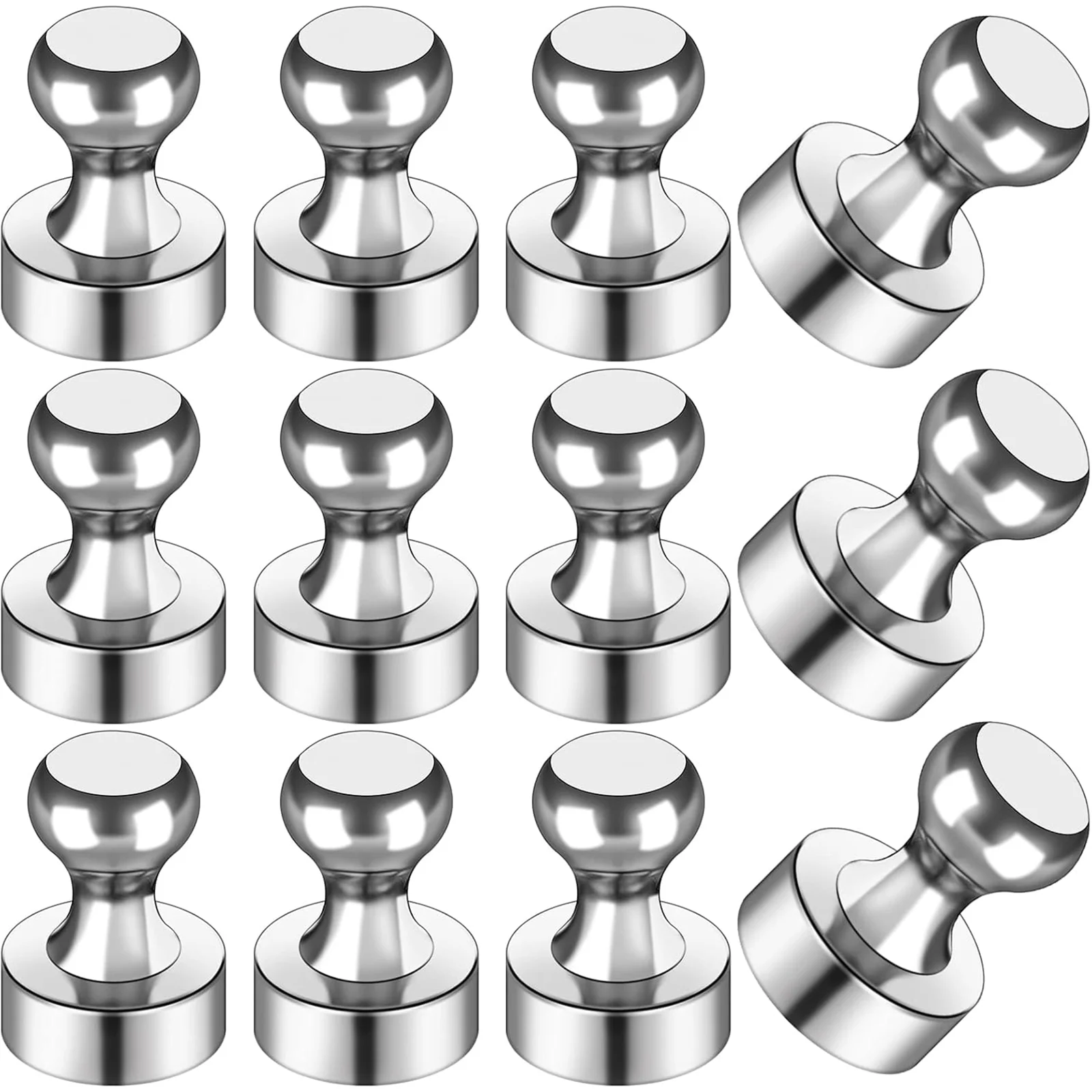 5/10 PCs Super Strong Neodymium Magnet Magnetic Pushpins Sucker Thumbtack Steel Magnet Push Pin for Refrigerator Whiteboard
