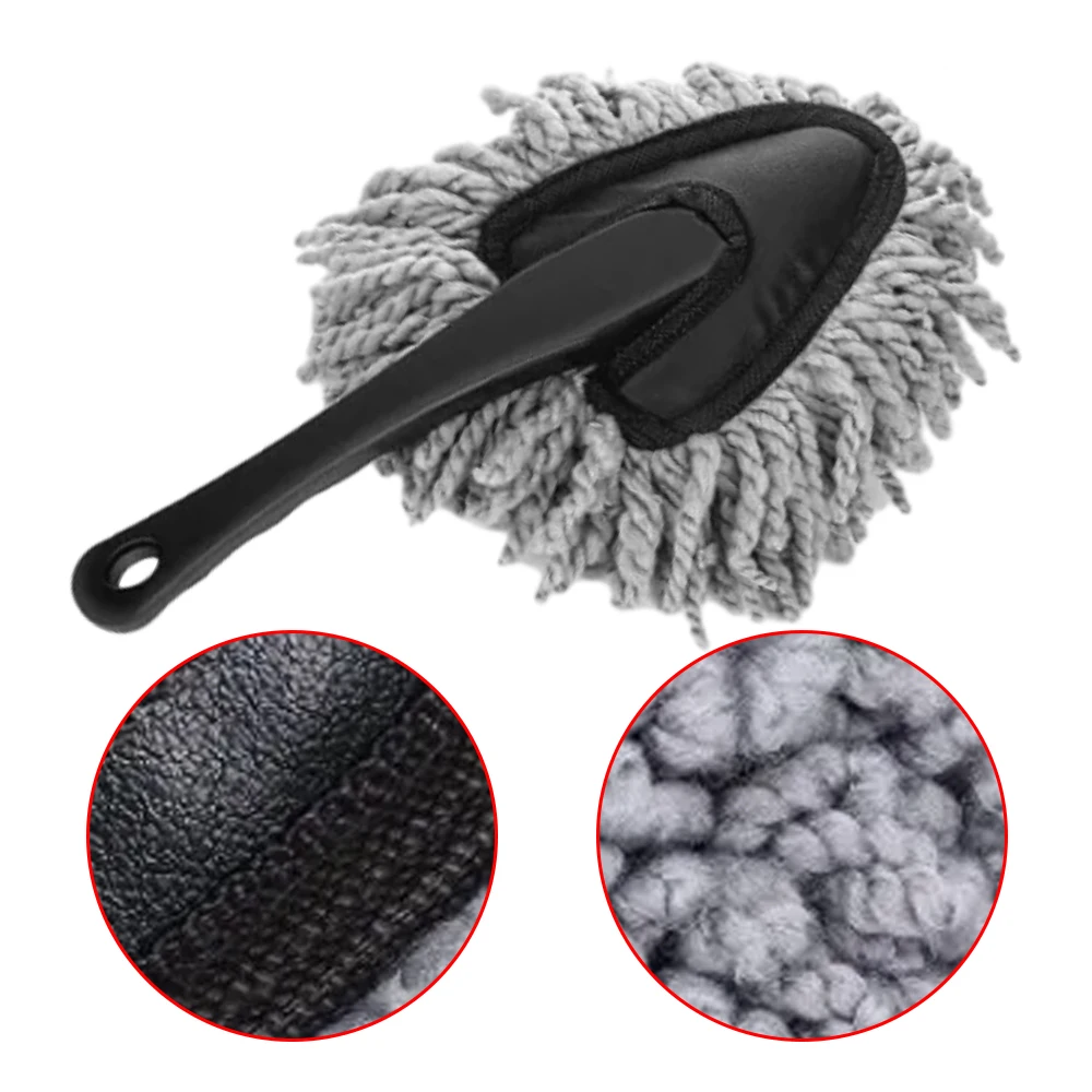 20pcs Car Detailing Brush Set Brushes Polishing Long Soft Bristle Detail Brushes Leather Window Wheel Rim Cleaning Dirt Cleaner