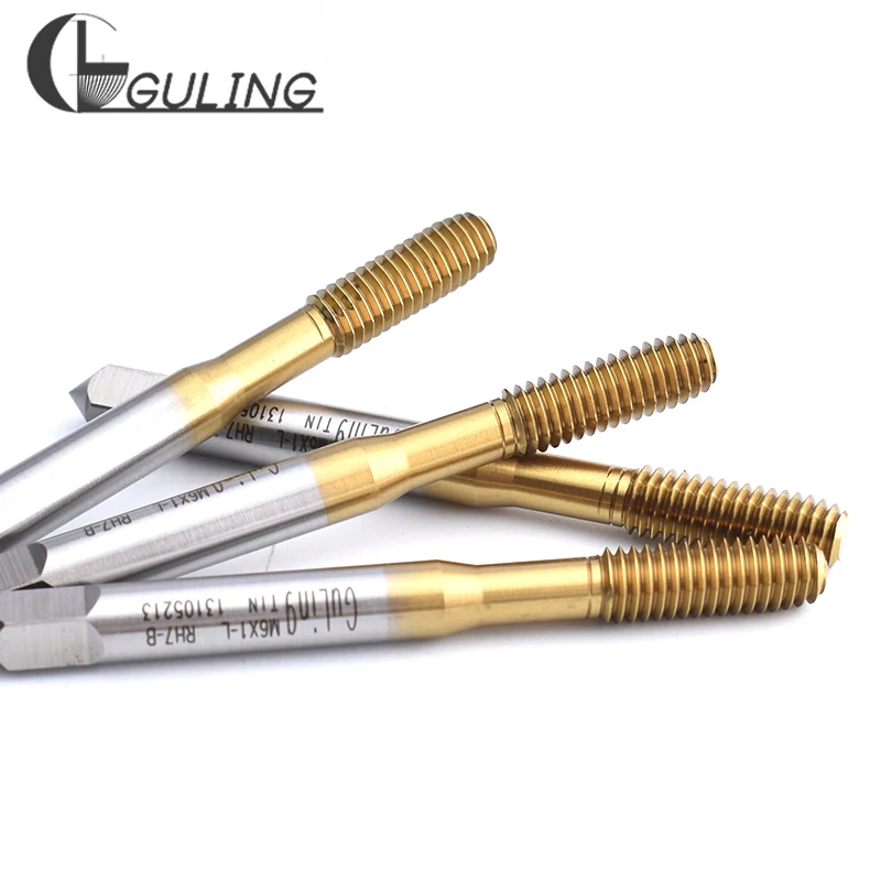 GULING HSSE-M42 JIS Standard Left Hand Roll Forming Tap M2 M2.3 M2.5 M3 M3.5 M4 M5 M6 M8 M10 M12 Machine Screw Thread Taps