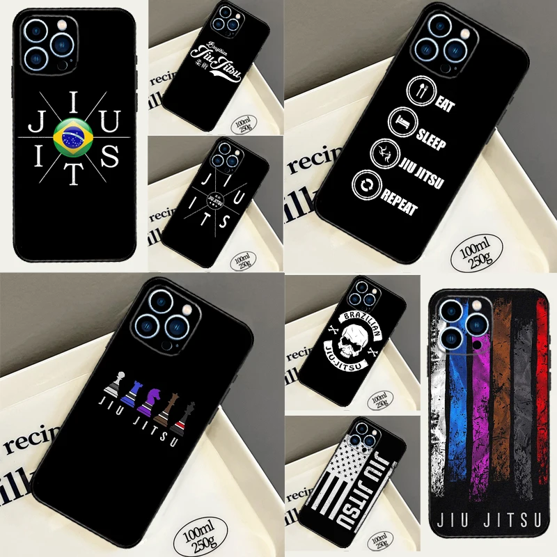 Brazilian Jiu Jitsu Silicone Phone Case For Apple iPhone 17 Pro Max 17 Air 17Pro Back Cover Shell