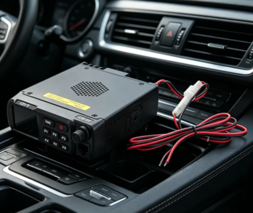 CZILIKE QYT CB-27 mobile CB radio, 25-27MHz AM/FM dual band, 12V/24V universal car walkie-talkie