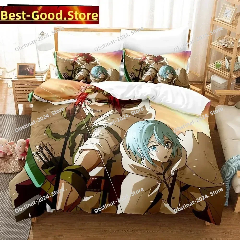 

3D Printed Anime Bed Sheet Sabikui Bisco Bedding Set Single Twin Full Queen King Size Bed Set Adult Kid Bedroom Duvetcover Sets