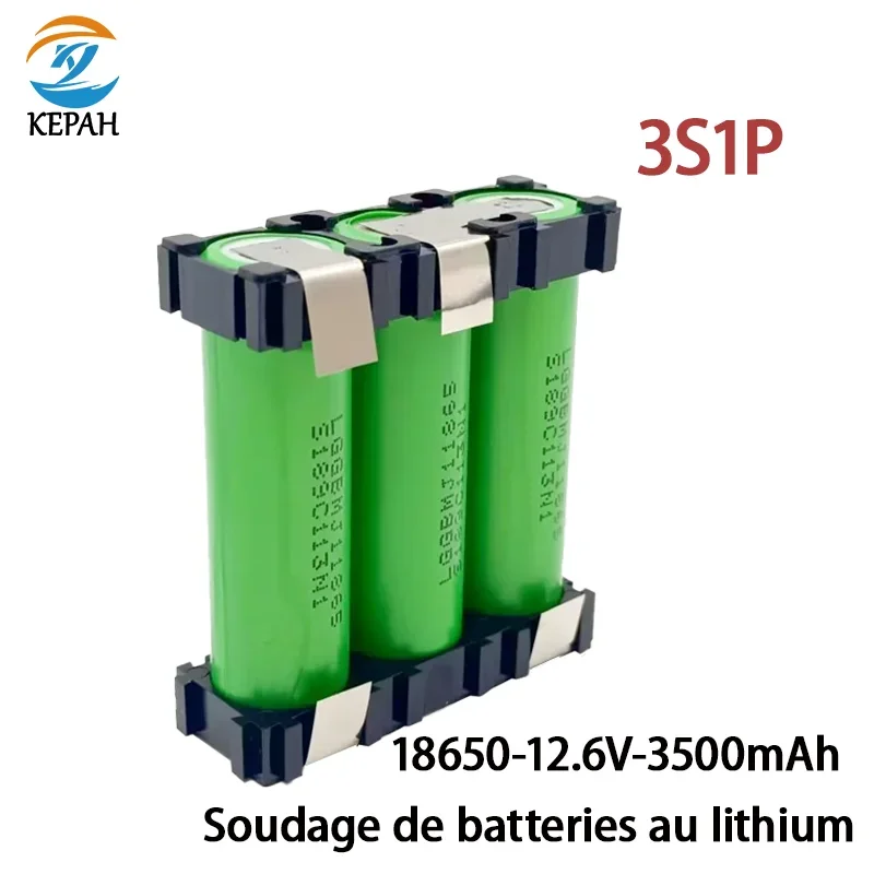 Rechargeable lithium-ion battery electric screwdriver electric drill 2S1P 3S1P 3S2P 4S1P 4S2P 5S1P 3500mAh 7000mAh 18650MJ1