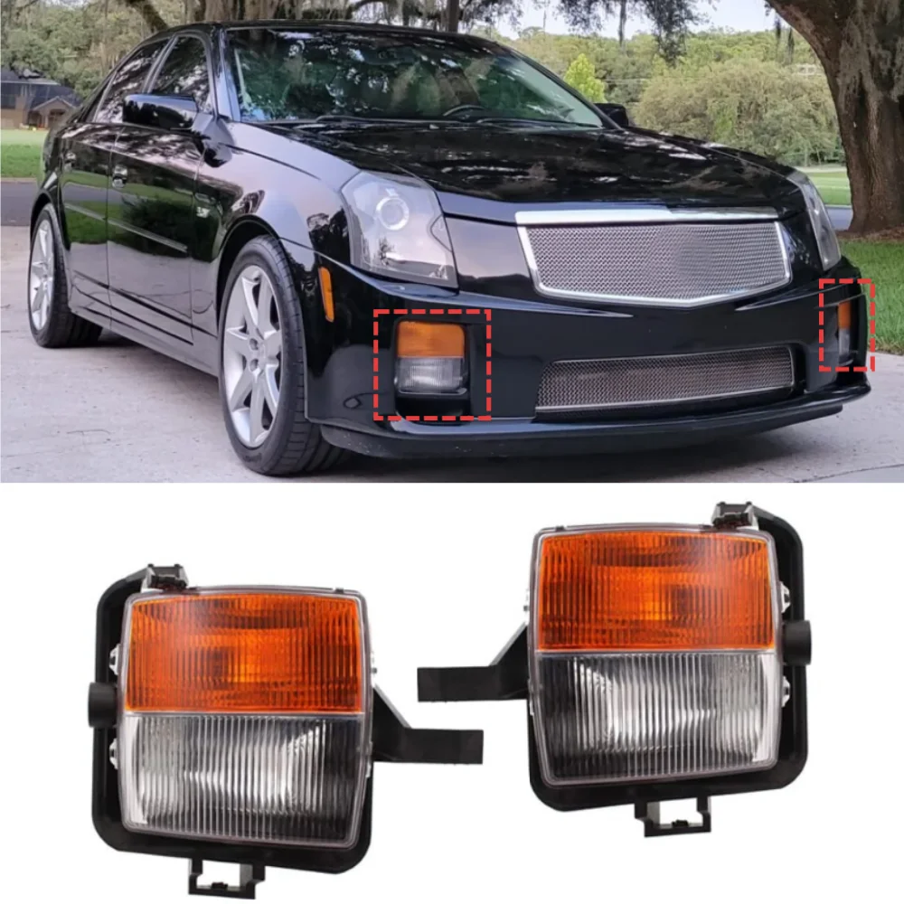 

Для Cadillac CTS 2003-2007 автомобильный передний бампер противотуманная фара в сборе OE: 15930687/15930688