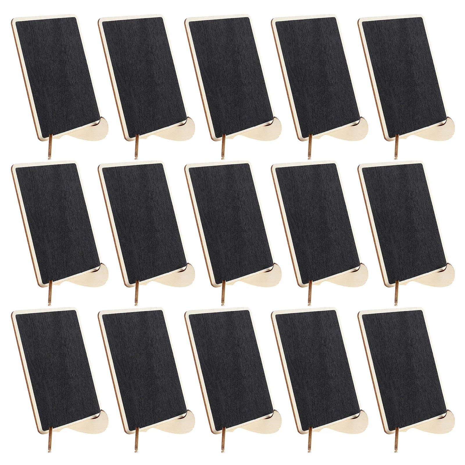 20 قطعة علامات السبورة الصغيرة عرض السبورة الصغيرة لحفل الزفاف مكان بطاقات مطعم القائمة رسالة لوحات الخشب #1