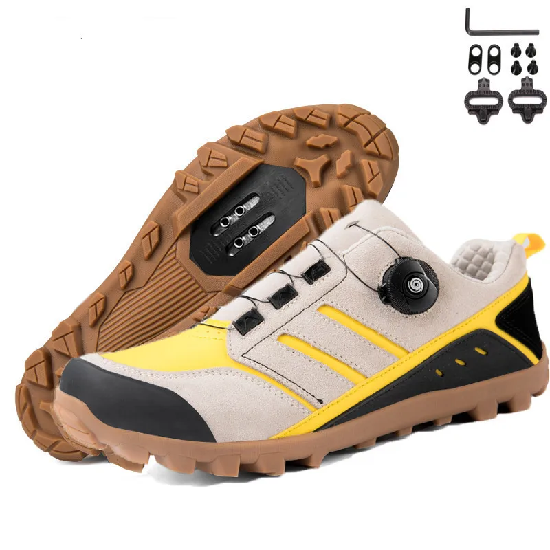 New Mountain Cycling Shoes Do Not Contain Locks Mountain Outdoor Casual Shoes Hard-soled Cycling Shoes