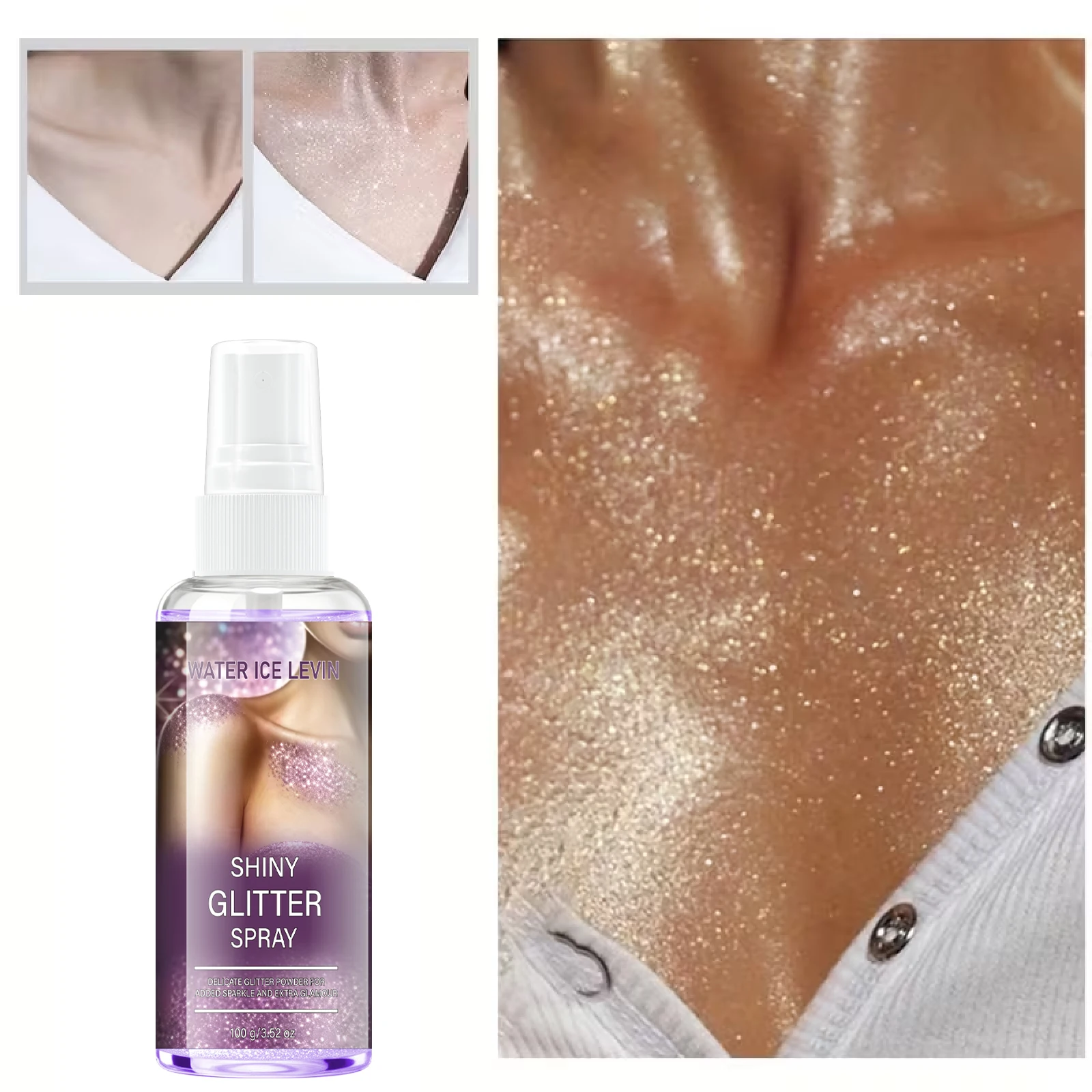 Спрей для тела с блестками, ке – обзор и цена Face Mist Mineral
