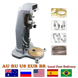 Ring Engraver: Inner Ring Engraving Machine with Standard Letter Blocks - Jewelry Ring Engraving Machine with Double-Sided Dial