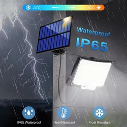 106/318LED Solar Light COB Wall Lamp Motion Sensor Solar Lamp Waterproof Outdoor Sunlight Fence Street Light Garden Decoration
