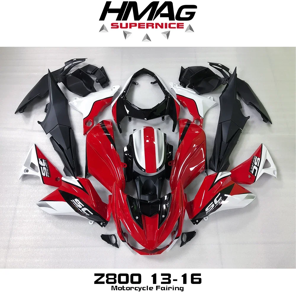 

Kit For Kawasaki Z800 13-16 2013 2014 2015 2016 SC red Bodywork High Quality ABS Injection Plastics Fairings