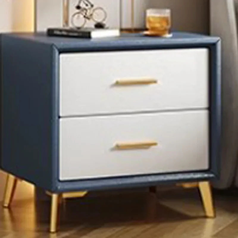 Bedside Storage Night Table Metal Nordic Modern Hotel Cabinets Nightstands Drawer White Mesa De Cabeceira Home Furniture