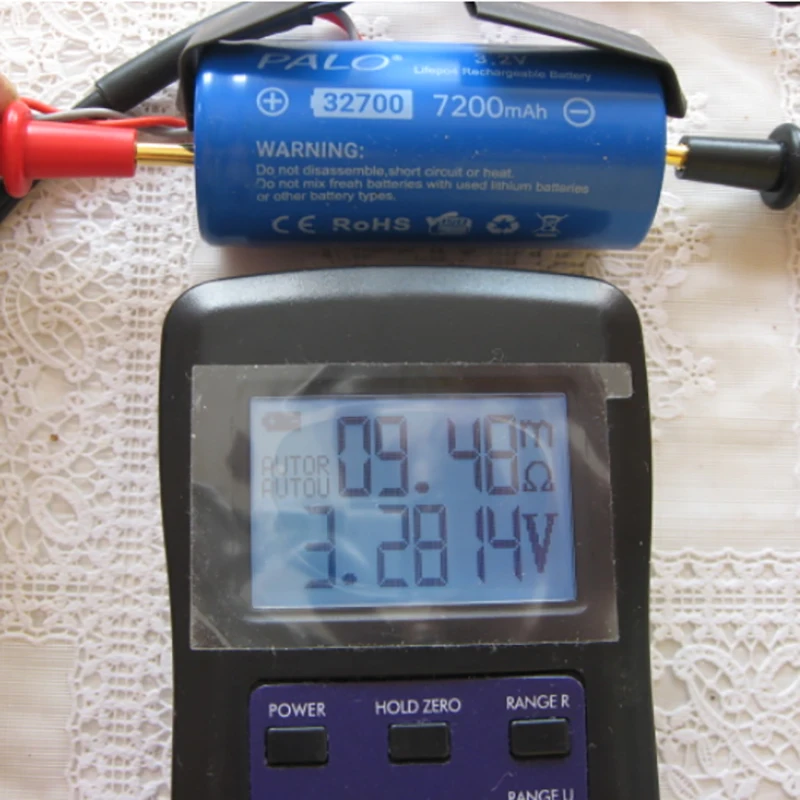 PALO 2-12 szt. Baterie LiFePO4 32700 35A Ciągłe Rozładowanie Maksymalne 55A Baterie Wysokiej Mocy 3.2V 7200mAh + Blaszki Niklowe DIY — zdjęcie produktu 3