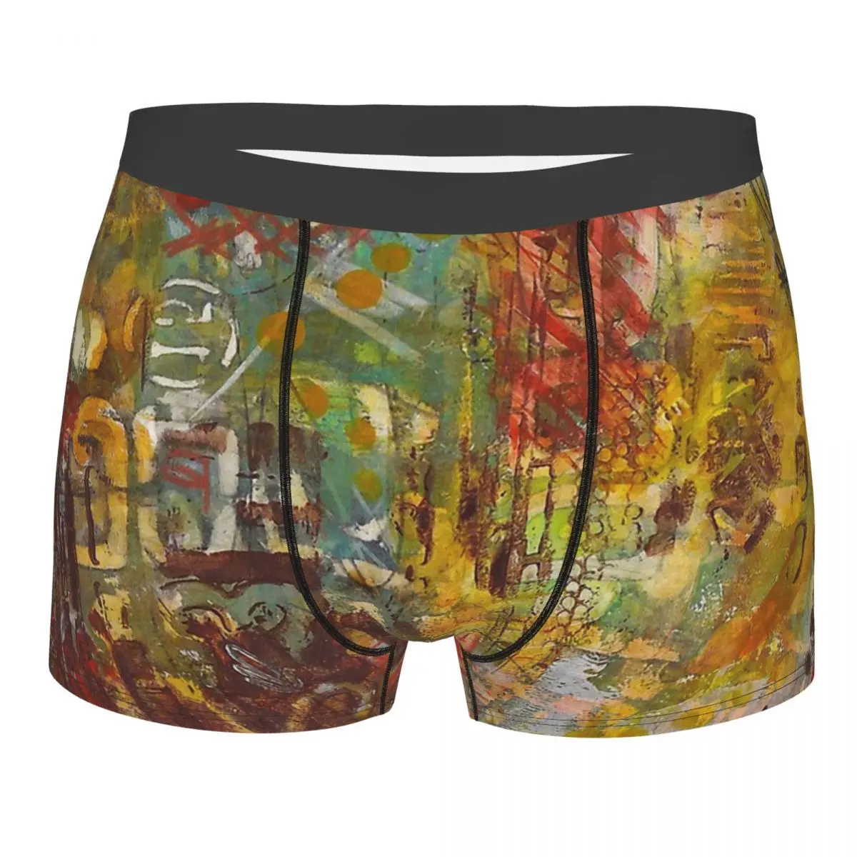 Graffiti Doodle Sweet Art Urban Grunge Underpants Homme Panties Men's Underwear Ventilate Shorts Boxer Briefs