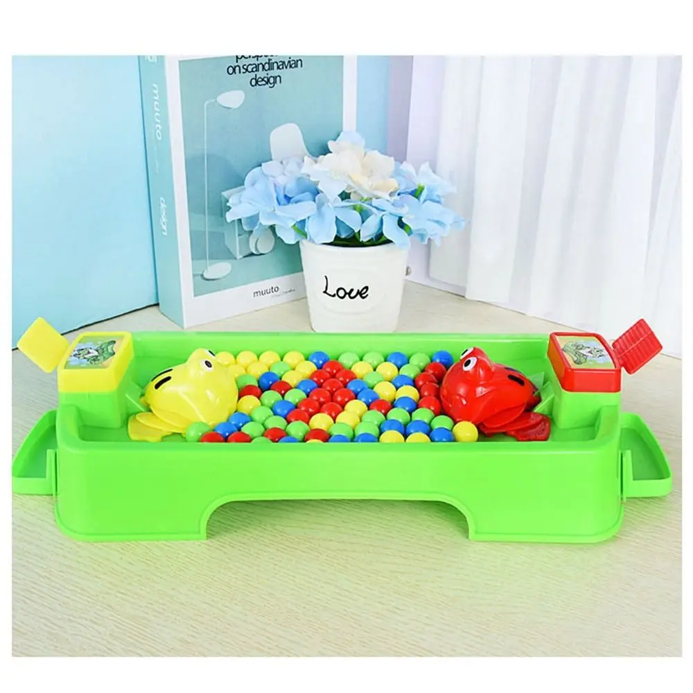 Nuove Perline Colorate Rana Mangiare Fagioli Giocattolo di Plastica 6 Stili Rana Affondamento Fagiolo Per Adulti Alleviare Lo Stress Giochi Da Tavolo Giocattolo Per Bambini