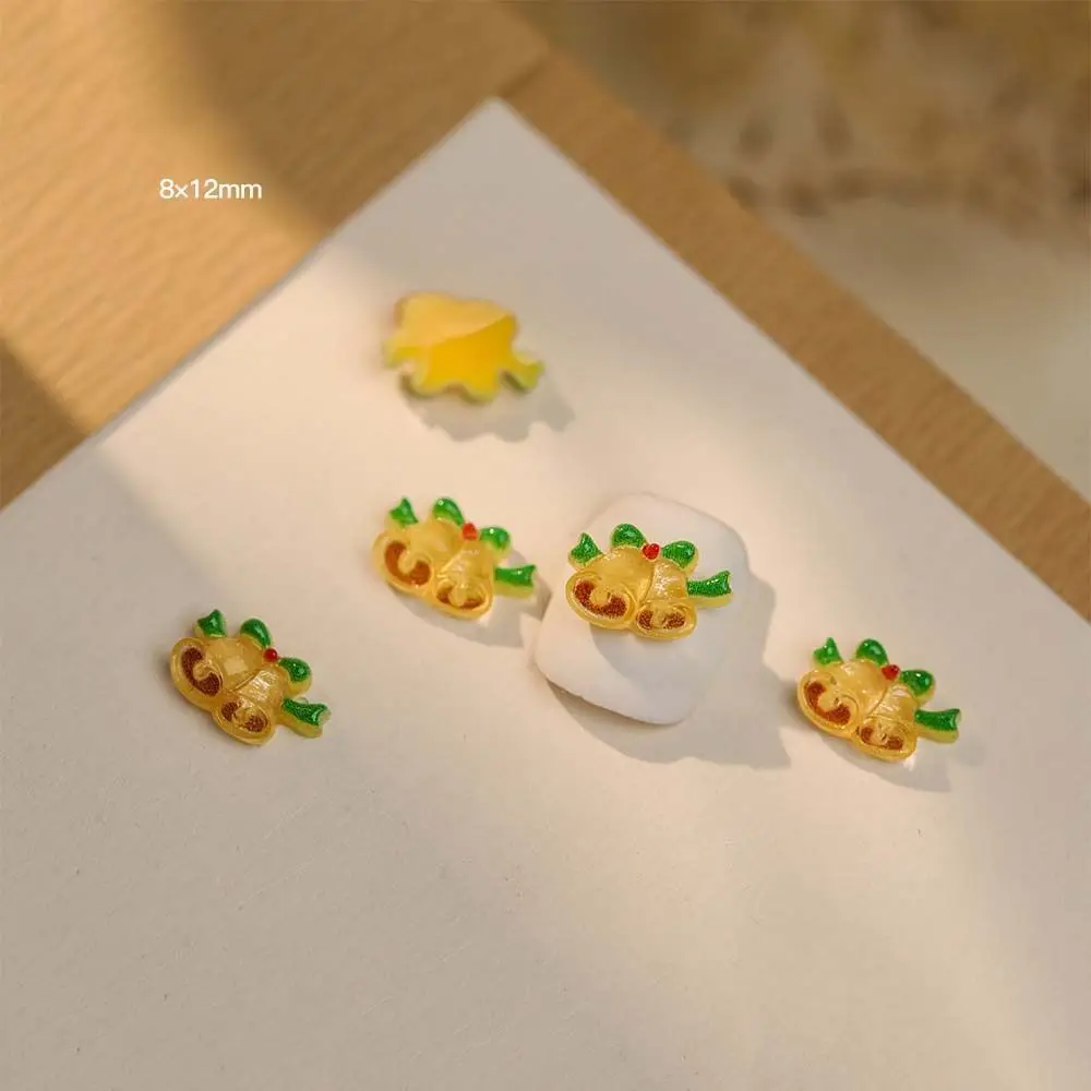 10 pezzi/set forniture per unghie decorazioni natalizie per unghie ciondoli per unghie di Natale stella di cervo accessori per unghie di Natale albero di Natale