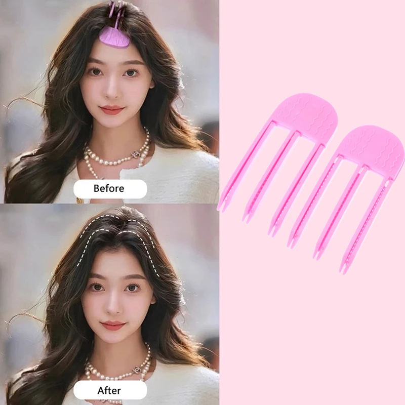 1 Pz/2 Pz 3 Denti Soffici Radici Dei Capelli Teschio Alto Artefatto Tornante Naturale Soffici Traceless Capelli Bellezza Strumenti Per Lo Styling Per Il Pigro