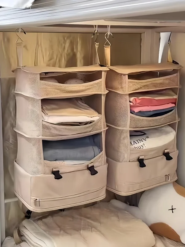 

Многофункциональная складная сумка-органайзер для путешествий и дома, подвесная, для хранения вещей в общежитии